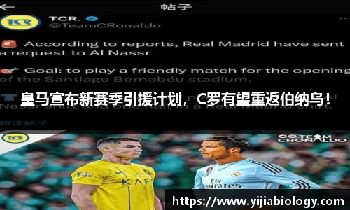 皇马宣布新赛季引援计划，C罗有望重返伯纳乌！